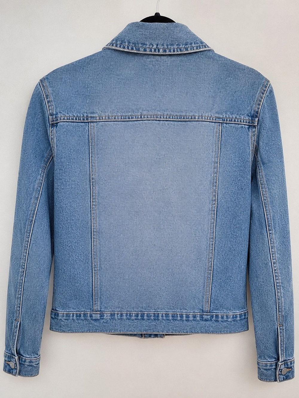 NY Jeans Classic Light Blue Denim Jacket - Women Size L - Picture 6 of 6